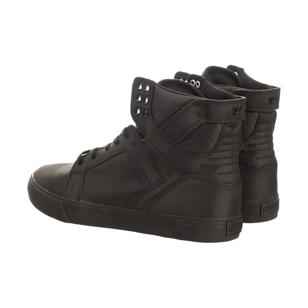 Baskets Montantes Supra SkyTop Noir Black/Black Homme | HQY-04862414